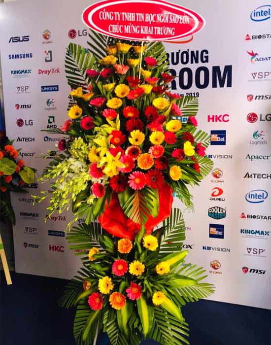 Kệ hoa khai trương mừng thành lập công ty